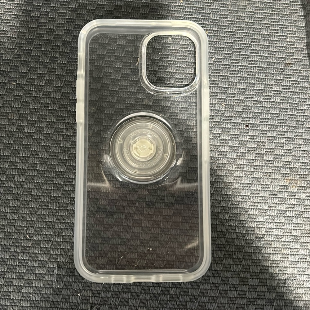 Fits iPhone 12 OTTERBOX! Brand new clear IPHONE 12 pop socket case